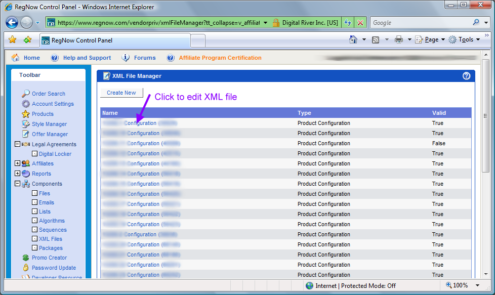 RegnowXMLFiles
