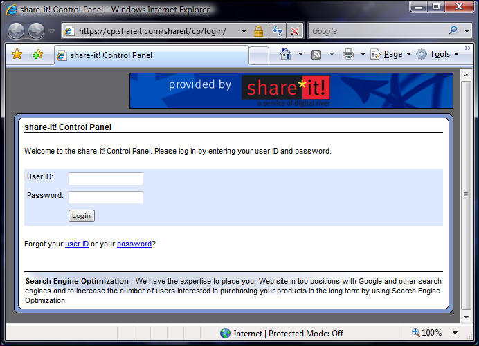ShareItLogin